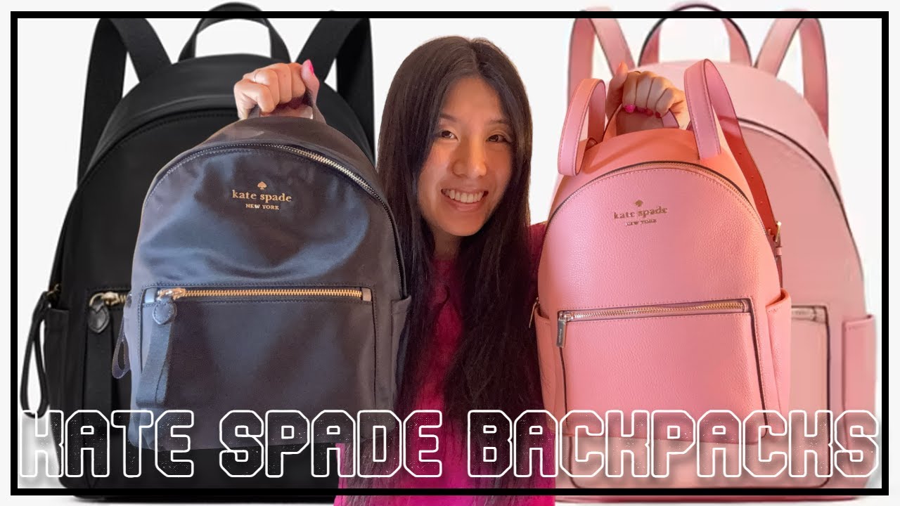 Every Girl Should Have A Cute Backpack. I Got Mine From Kate Spade! | Mom Time