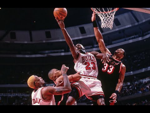Chicago Bulls VS. Miami Heat 1996 (Michael Jordan Scores 50)