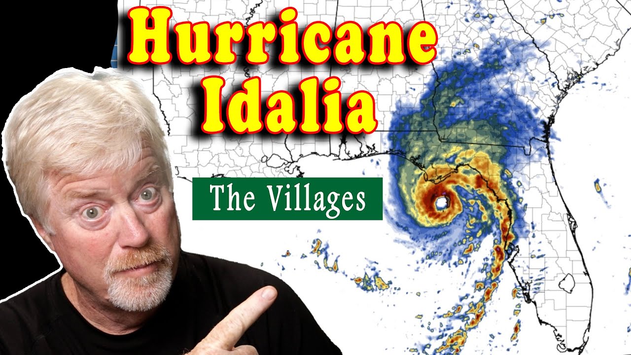 Hurricane Idalia in The Villages Florida 2023. What to expect and maybe a tornado for this area.