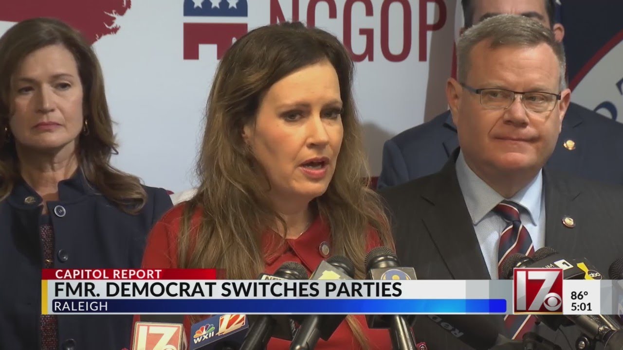 NC Rep. Tricia Cotham switches to Republican party