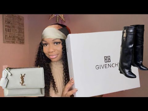 Unboxing Givenchy Boots & YSL Handbag + sizing info