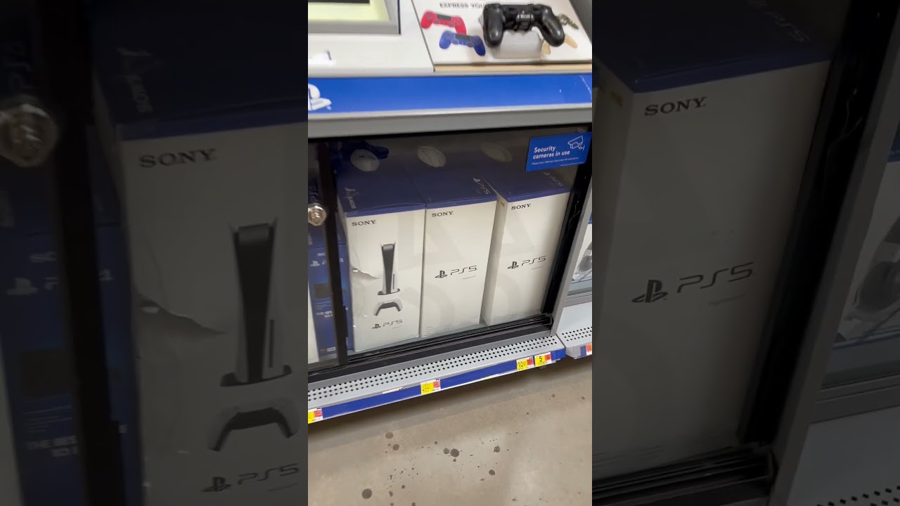 6 PS5s AT WALMART!!! #playstation #playstation5 #walmart #ps5 #gaming