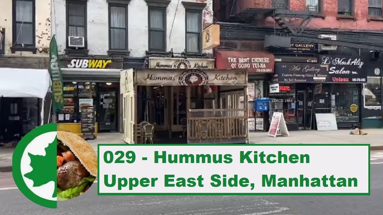 029 - NYC Falafel Review - Hummus Kitchen - Ruppert Park - Upper East Side Manhattan