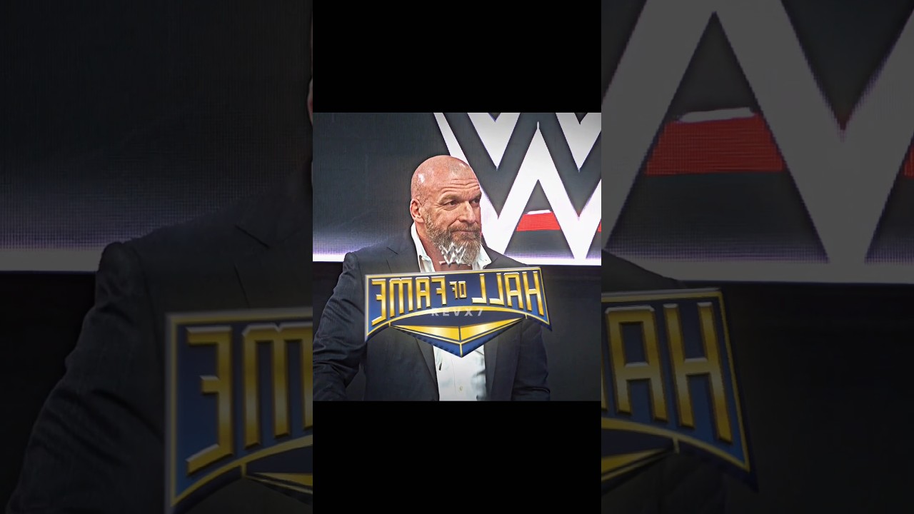 Triple H Will Enter The Hall Of Fame 2025 🥹 Edit