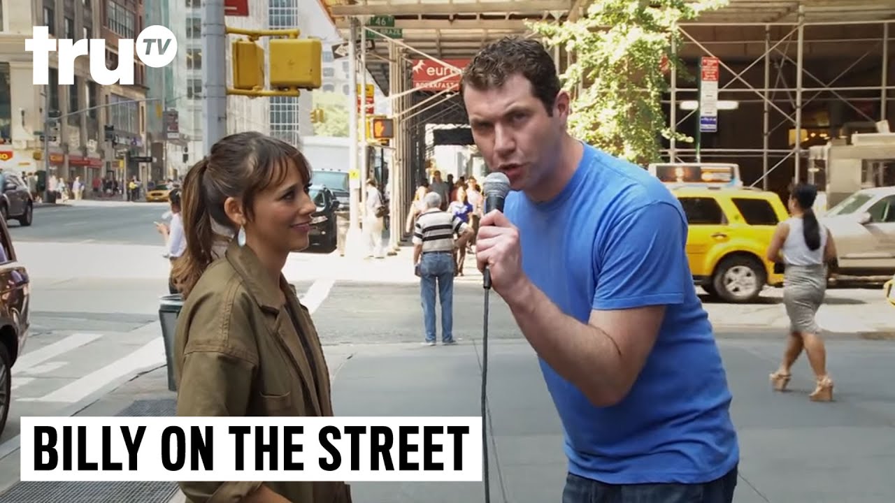 Billy on the Street - "Whistle-Blow That Jew!" with Rashida Jones