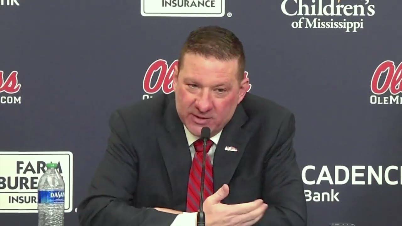 At introductory Ole Miss press conference, coach Chris Beard says arrest details weren't accurate