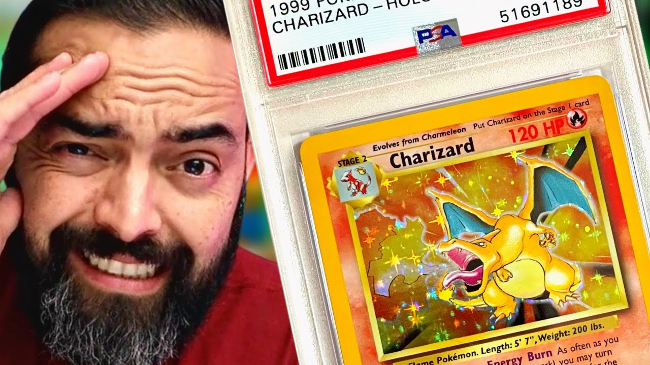 LOST OVER $1,000! PSA Base Set Charizard (Don't Do This) #Shorts