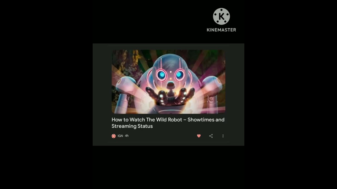 How to Watch The Wild Robot - Showtimes and Streaming Status