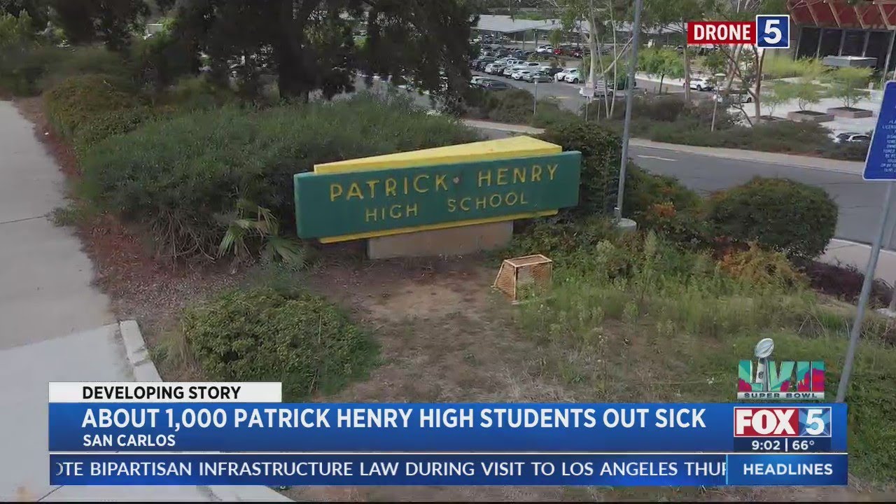 Respiratory Outbreak At Patrick Henry High School Under Investigation