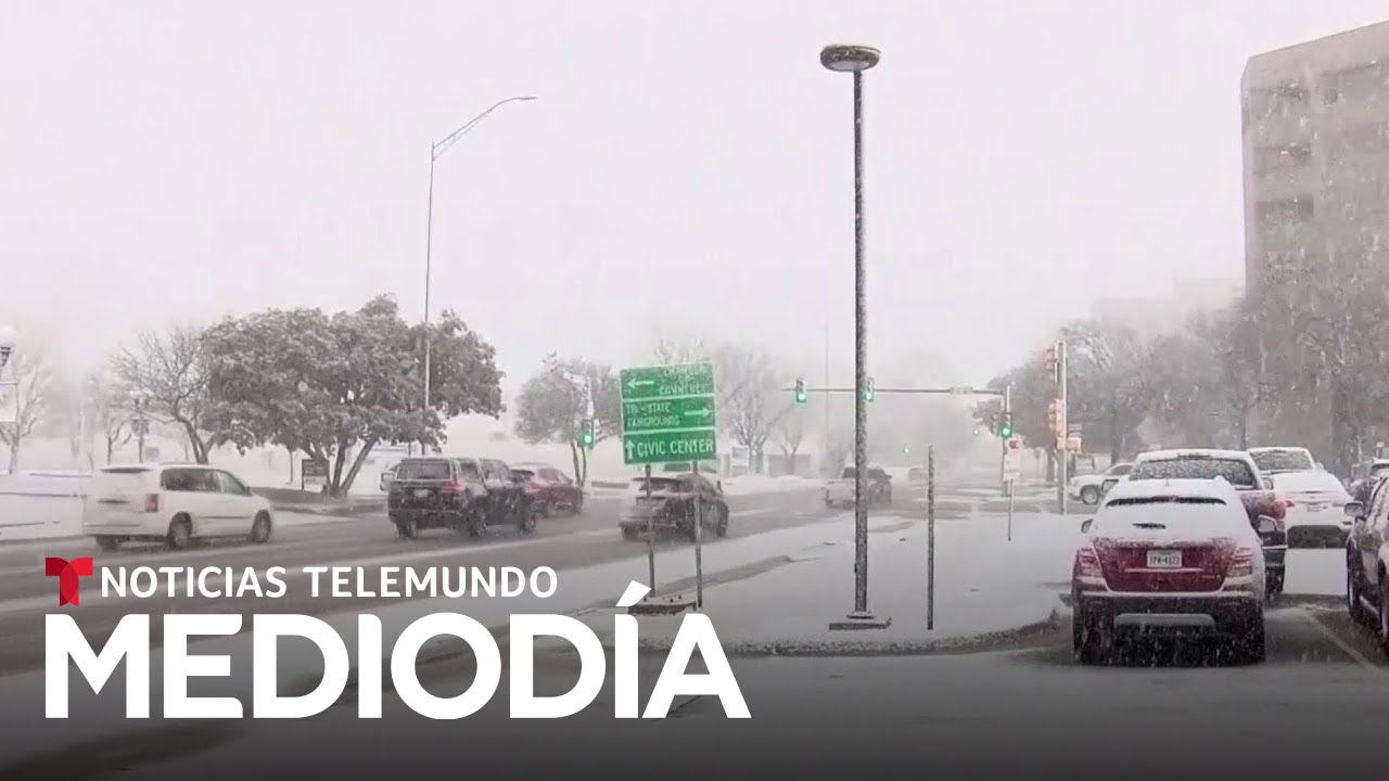 Más de 30 millones de personas bajo alerta por una poderosa tormenta invernal | Noticias Telemundo