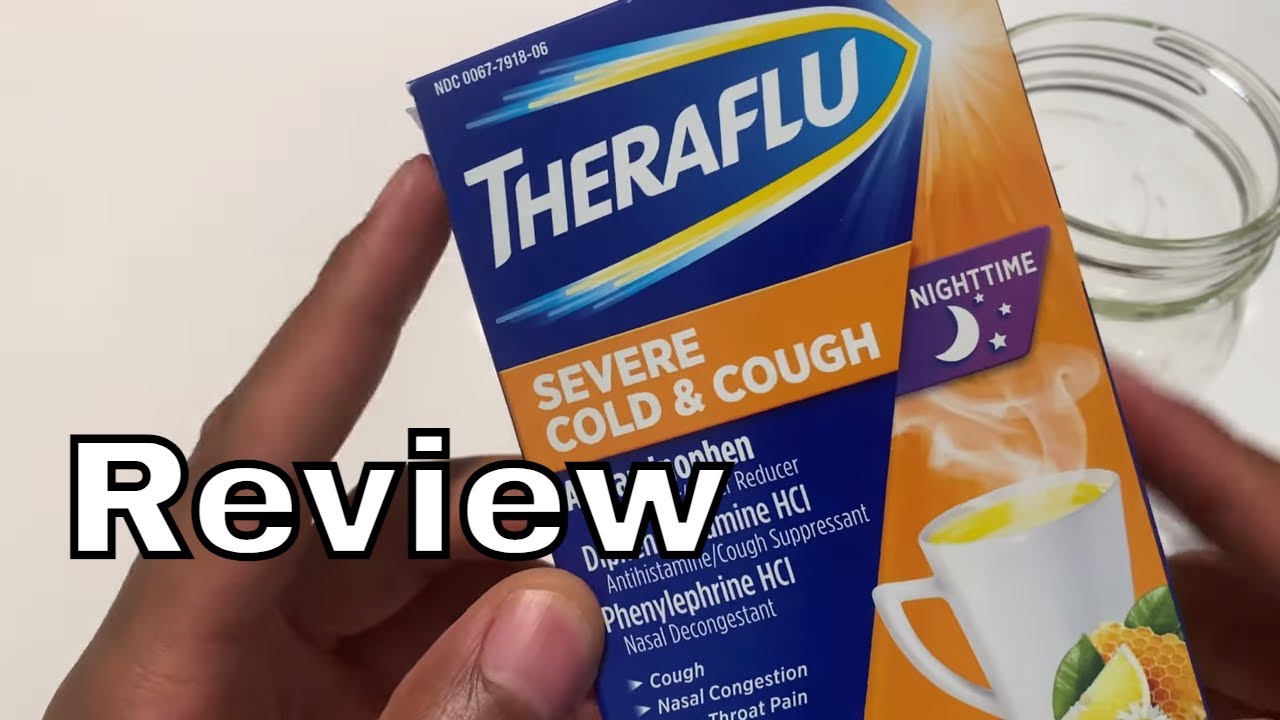 TheraFlu Severe Cold and Cough - Taste Test & Review