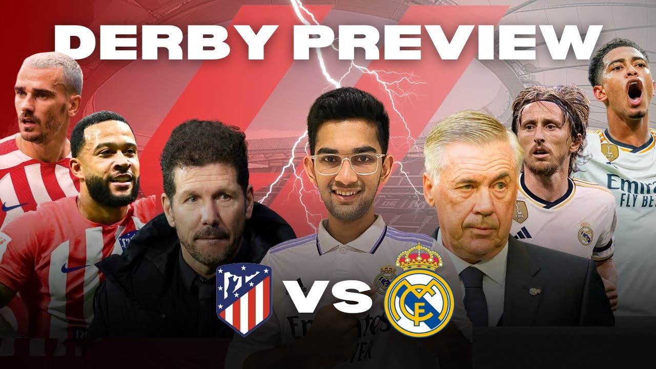 Atletico Madrid vs Real Madrid La Liga Preview, Lineups & Predictions!
