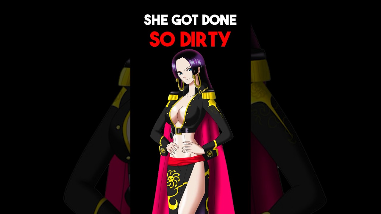 Do you guys feel bad for boa? #onepiece #boahancock #luffy #anime