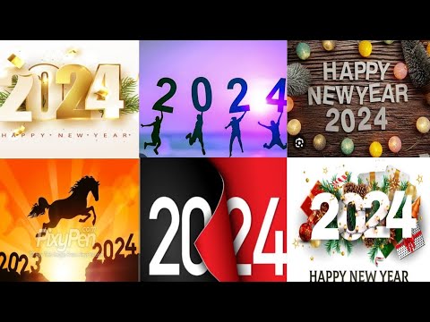 Happy New Year Dp 2024 || New year dpz || New year Dp, Images, Wallpaper || Happy New Year Status