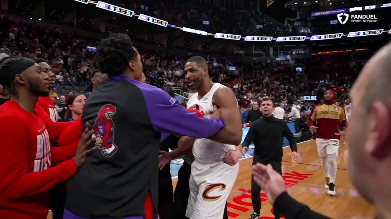 TEMPERS FLARE after Tristan Thompson breaks unwritten rule vs. Raptors | NBA on ESPN
