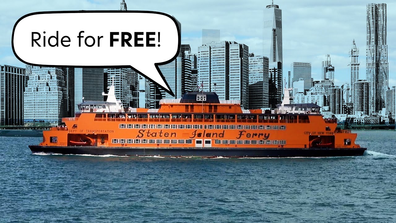 FREE Ferry in New York → How to ride the Staten Island Ferry