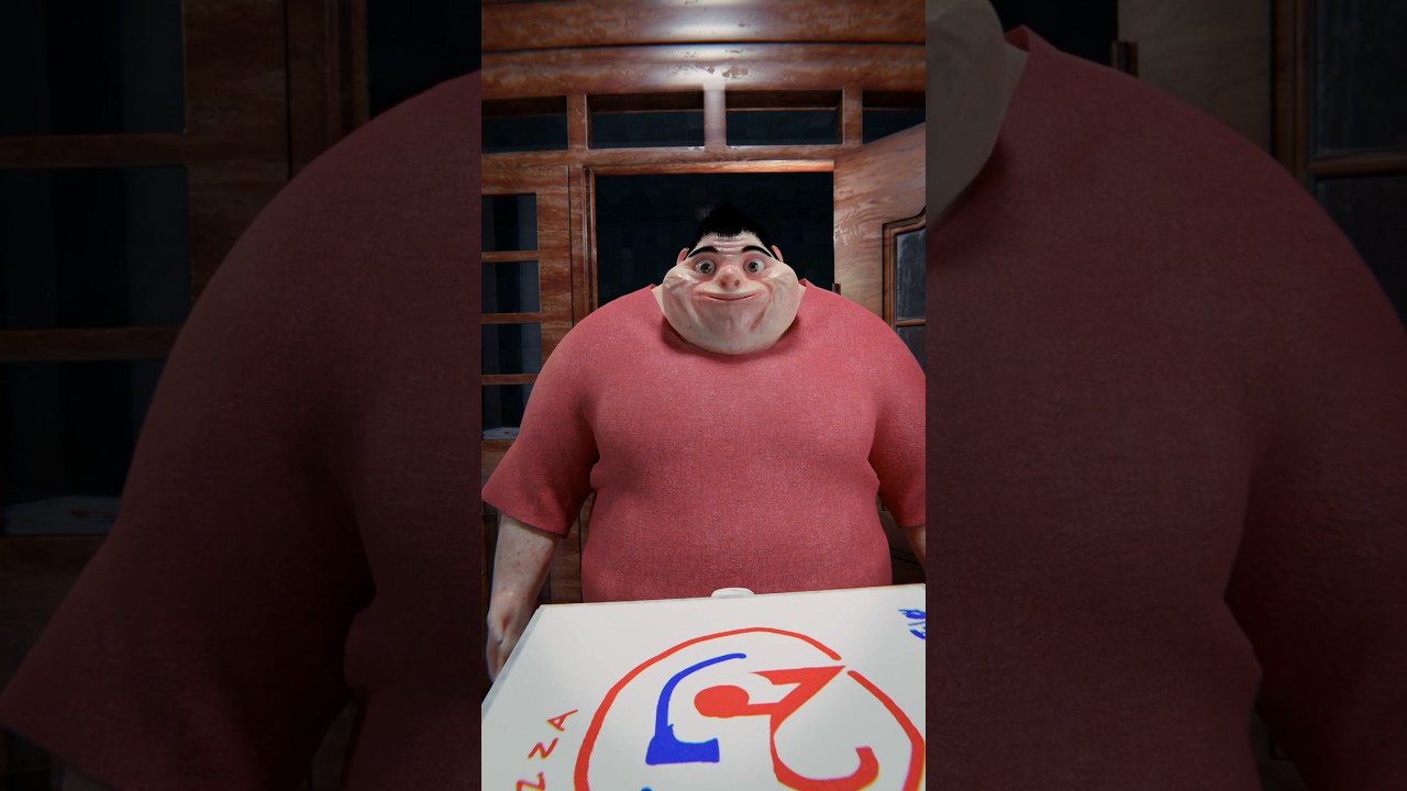 Bro ordered 50 pizzas... so I used Facemoji #shorts