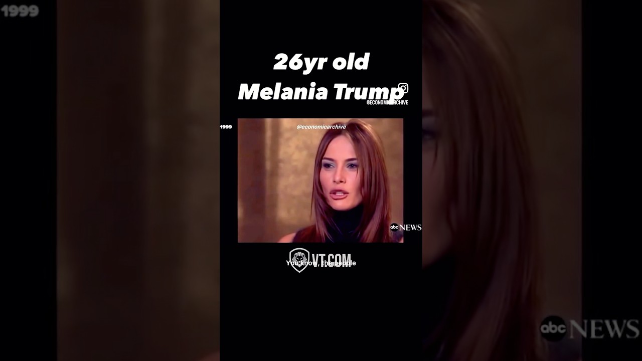 Here's a Clip of Melania Trump at Age 26