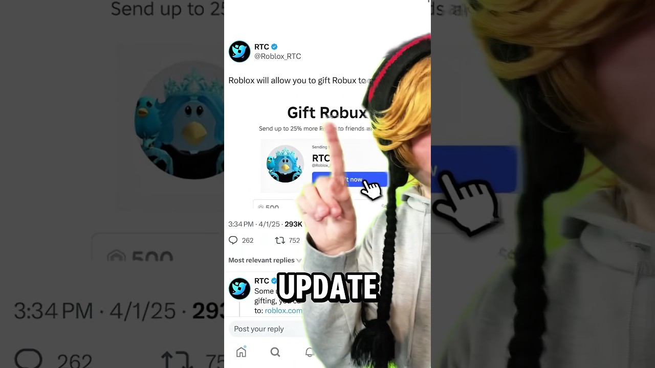 ROBLOX'S FREE ROBUX UPDATE!!! 🤑🥳