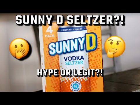 Sunny D|Vodka Seltzer Review|Is It Worth The Hype?!