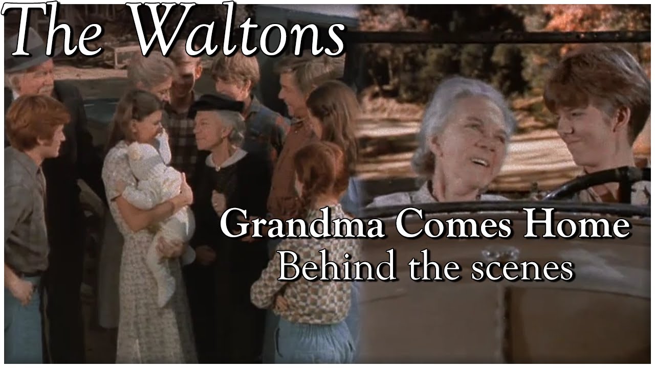 The Waltons - Grandma Comes Home - behind the scenes with Judy Norton