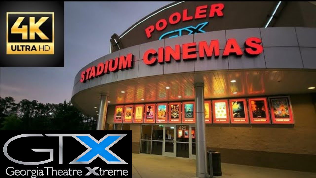 Georgia Theater Company Pooler Stadiums & GTX movie theater Tour (Shot on Galaxy Z Fold 4 in 4K)