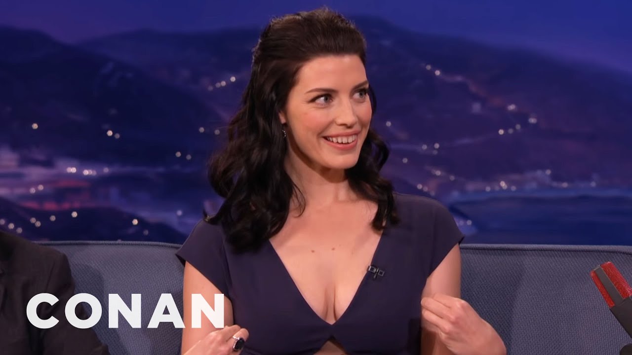 Jessica Paré Loves Getting Recognized | CONAN on TBS