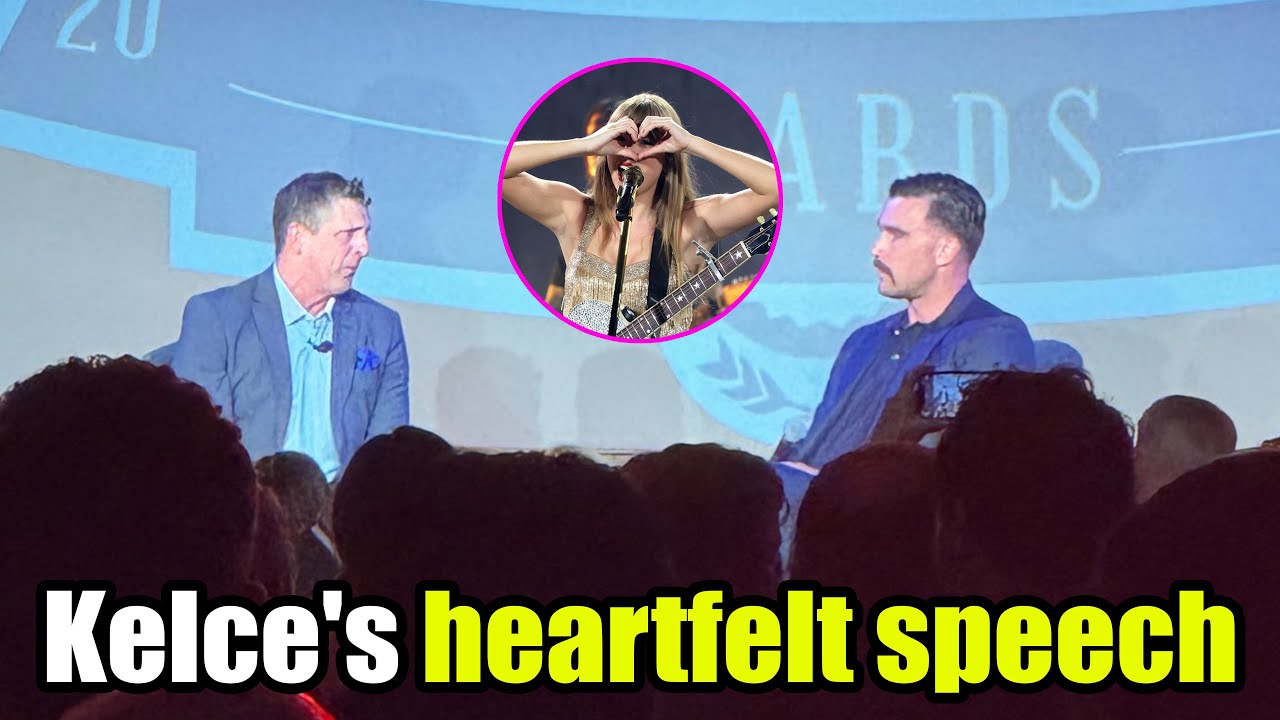 OMG! Travis Kelce's heartfelt speech at the Kansas City sports awards ceremony