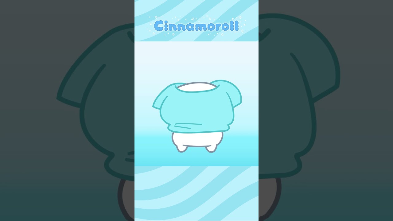 Not the Best Fit 💙 #Cinnamoroll #Sanrio #shorts #animation