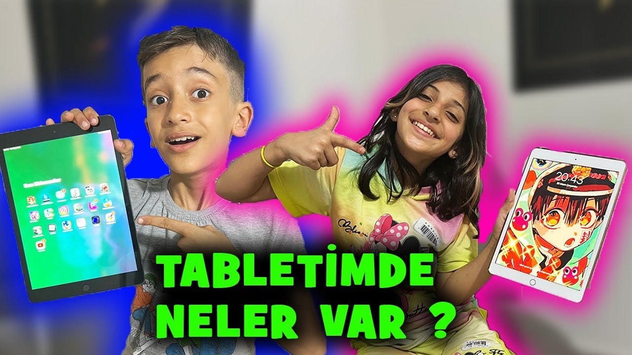 TABLETİMDE NELER VAR ? SUDE VE POLATIN TABLETİNE BASKIN YAPTIM