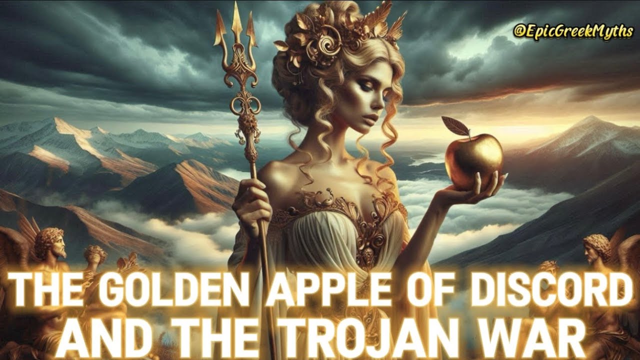 The Golden Apple of Discord and the Cause of the Trojan War 🍎⚔️🏛️ - Greek Mythology - #trojanwar