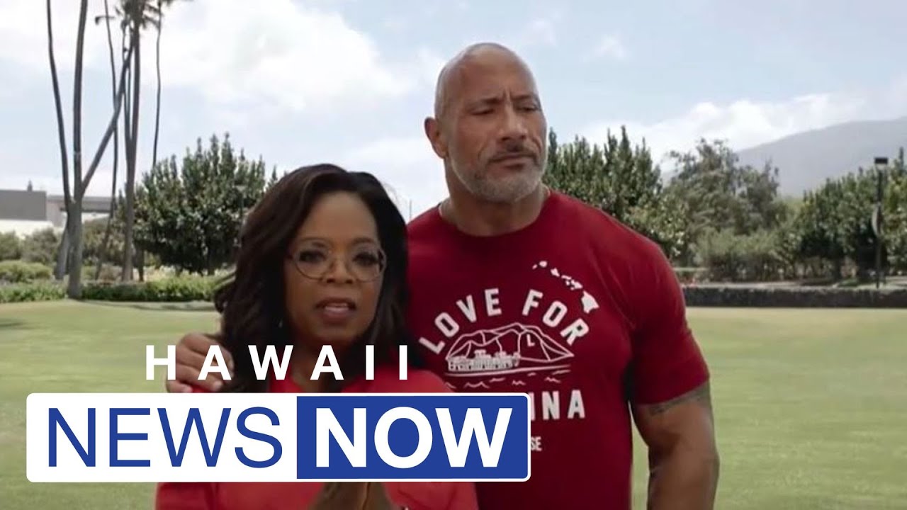 Displaced Maui residents to start receiving money from Oprah, The Rock’s People’s fund