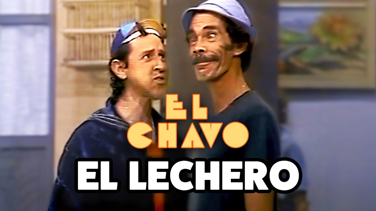 Don Ramón se convierte en lechero | El Chavo del 8