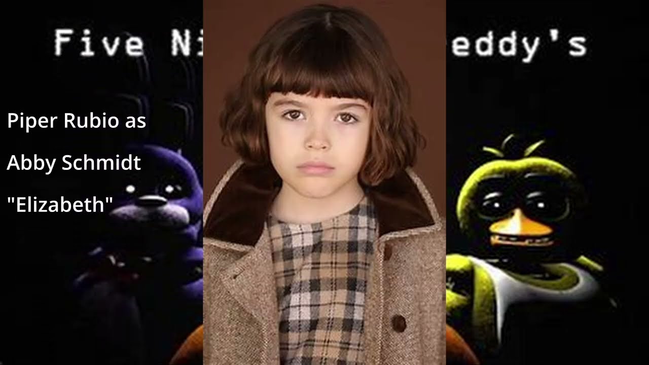 Fnaf Movie official cast (2023)