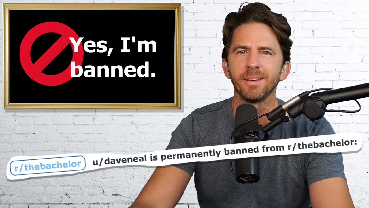 Breaking News! I Am Banned From The Bachelor Subreddit - FULL REACTION Here!