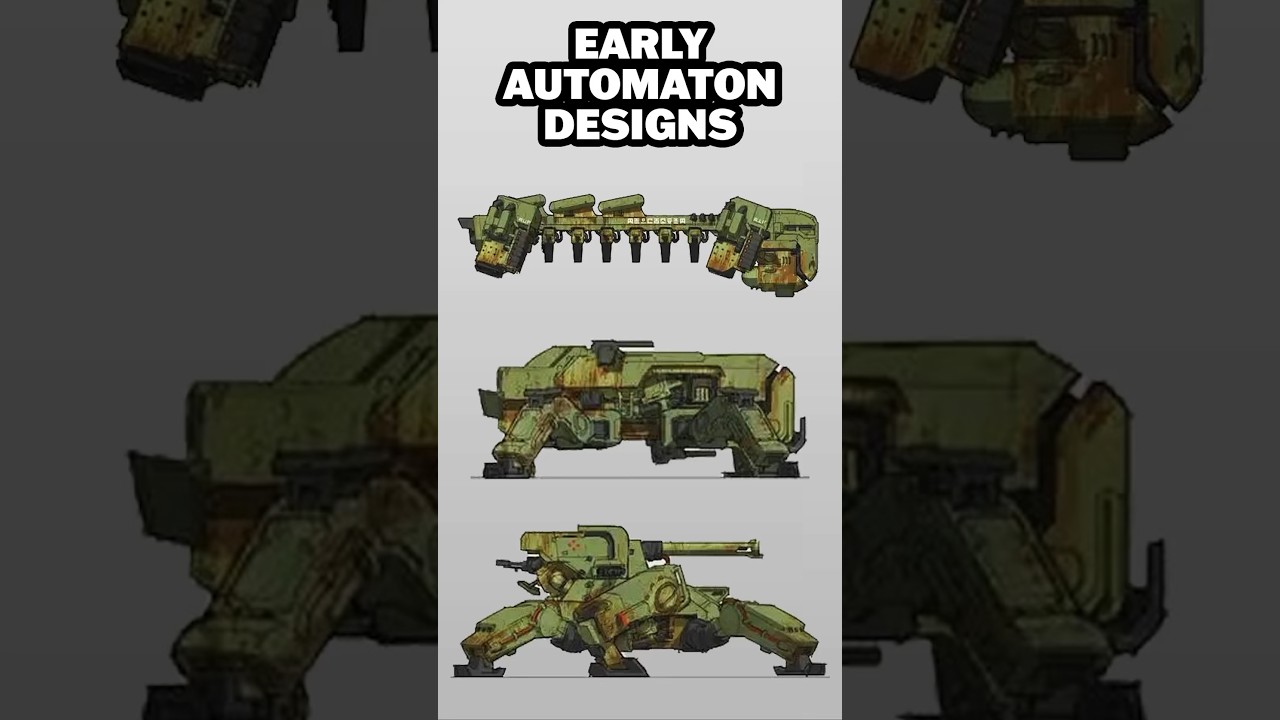Early Designs for Automaton Units Recovered | Helldivers Lore