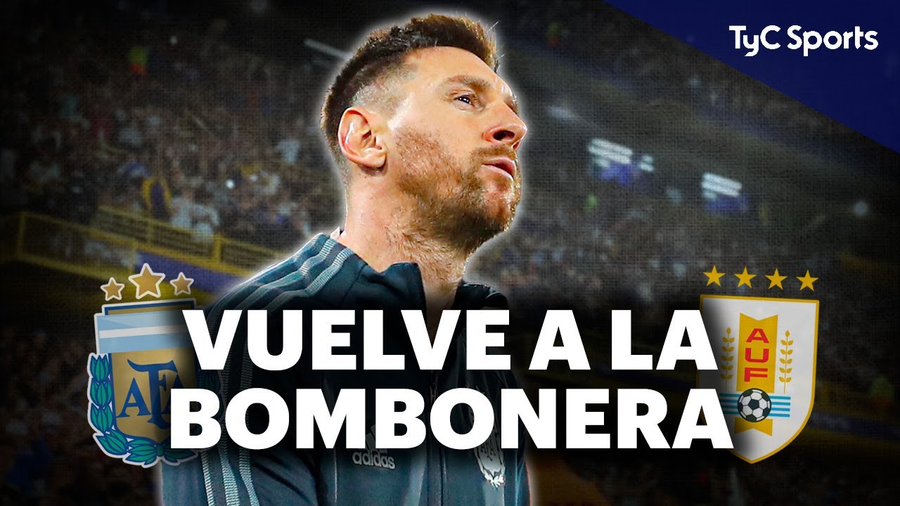 LA SELECCIÓN ARGENTINA RECIBIRÁ A URUGUAY EN LA BOMBONERA: CÓMO LE FUE A MESSI, EL HISTORIAL Y MÁS 🔥