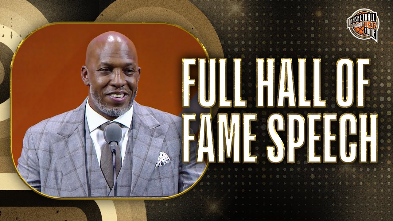 Chauncey Billups | Hall of Fame Enshrinement Speech