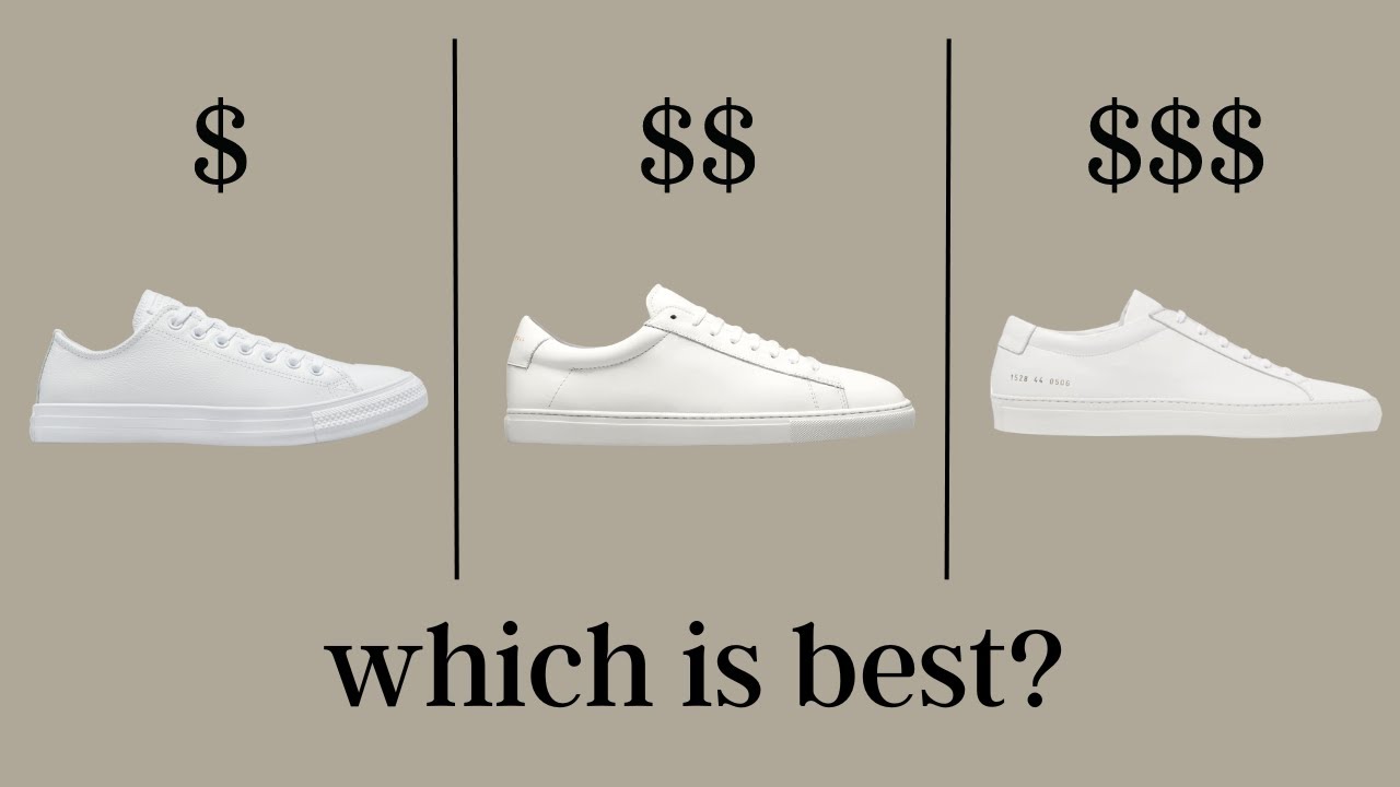 White Leather Sneakers For Every Budget