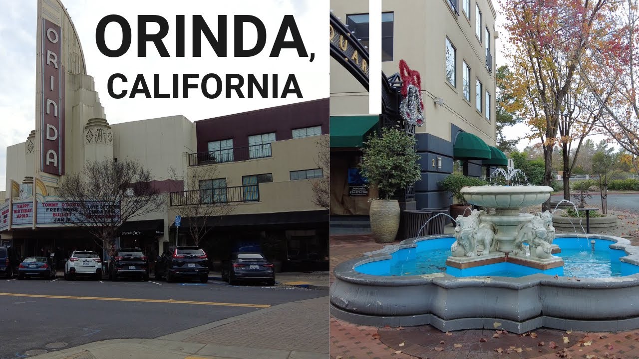 [4K] Walking ORINDA, CALIFORNIA on Christmas Day