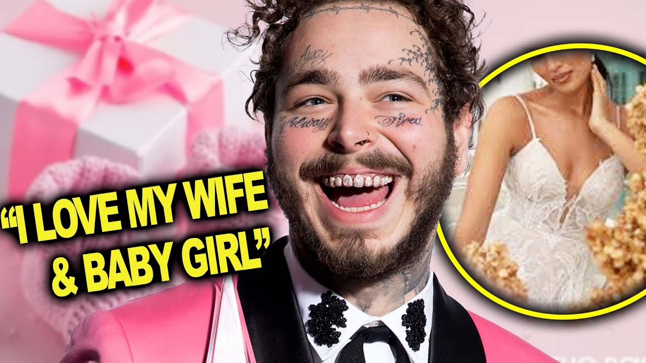 Post Malone Announces Birth Of Daughter & Engagement! | Hollywire