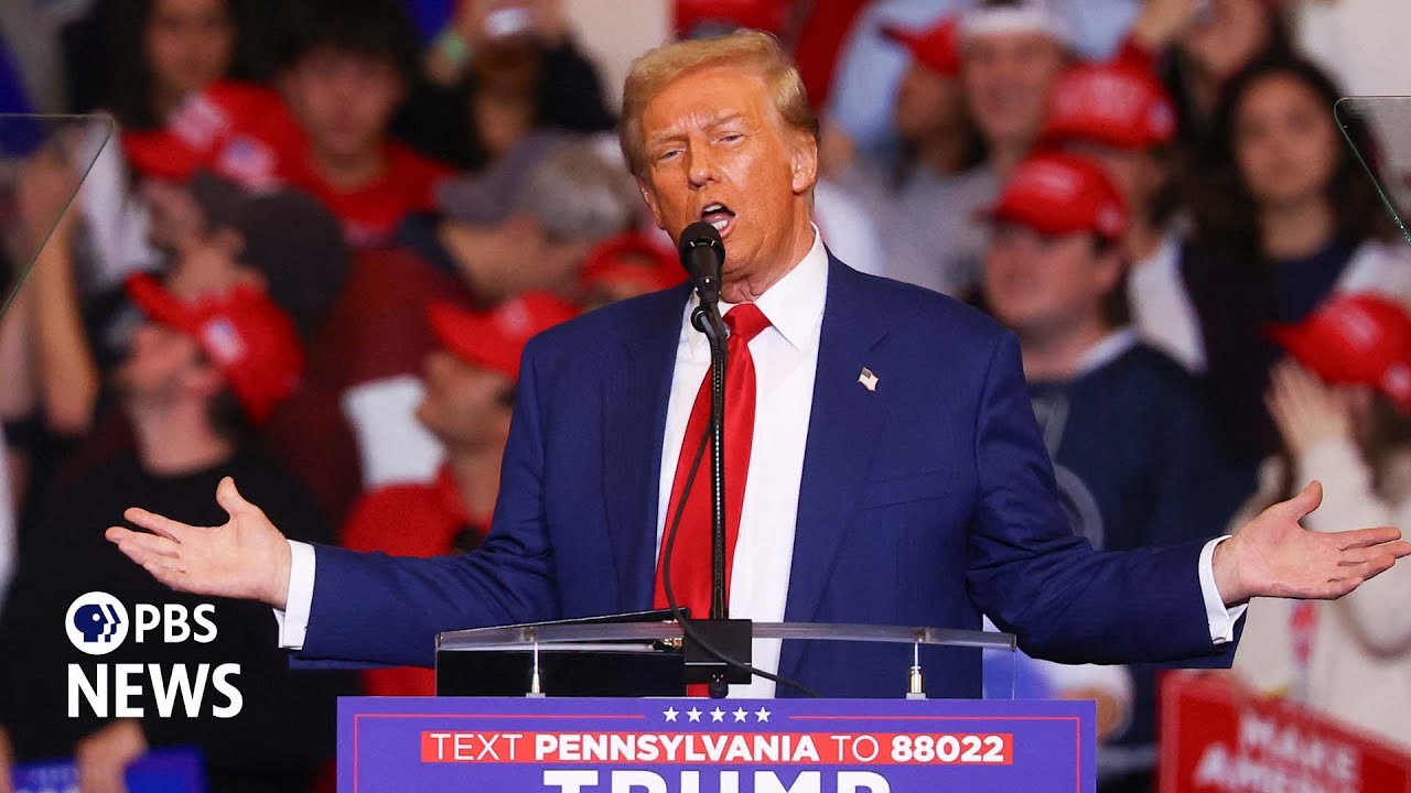WATCH LIVE: Trump holds campaign rally in Allentown, Pennsylvania