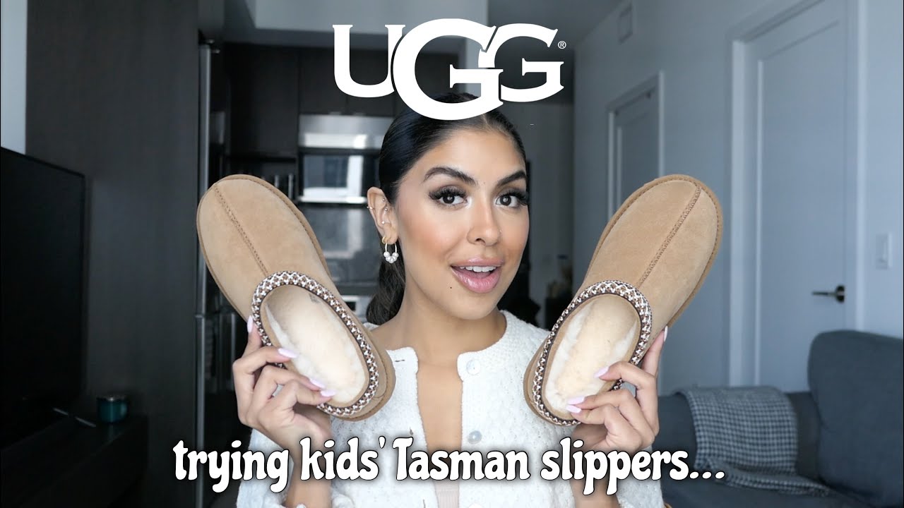 I Bought KIDS Ugg Tasman Slippers | Adult Review & Size Comparison