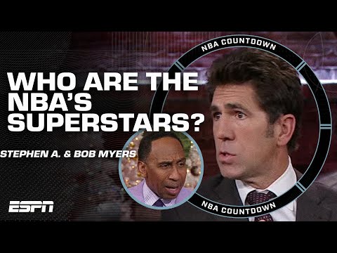 Bob Myers says Curry, LeBron & KD are the ONLY superstars 👀 Stephen A. disagrees | NBA Countdown