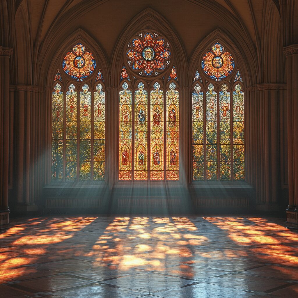 cathedral window