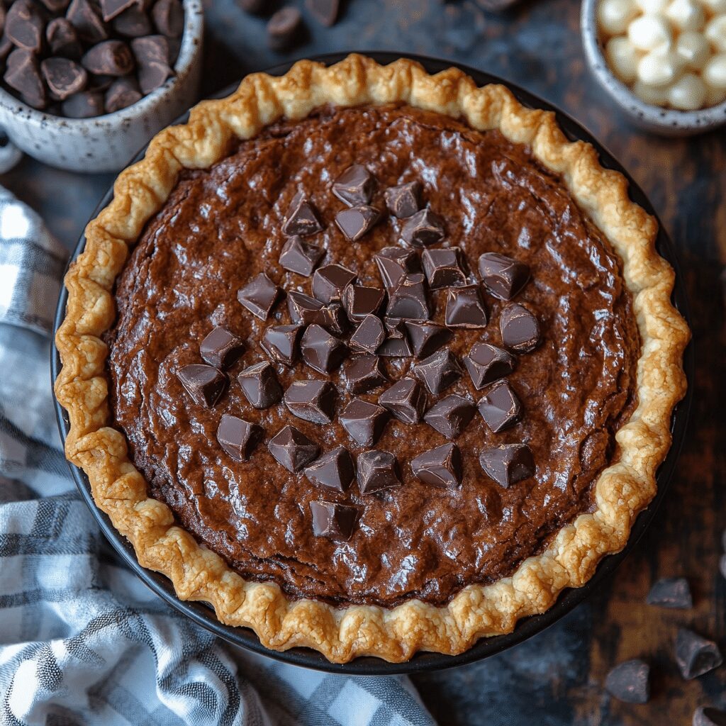 chocolate chess pie