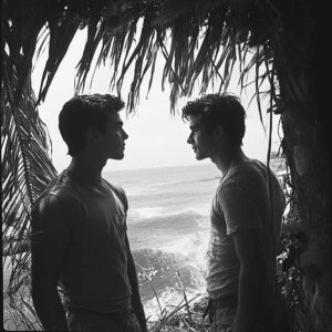 island boys kissing