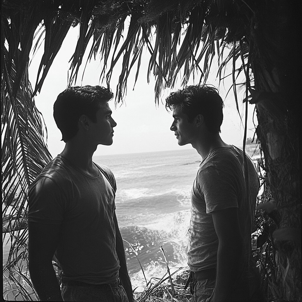 island boys kissing