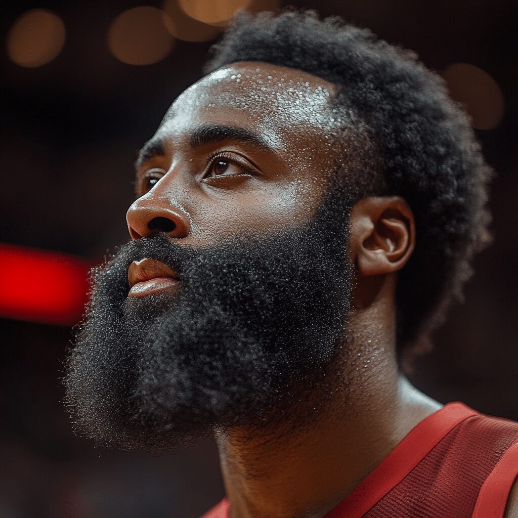 james harden no beard