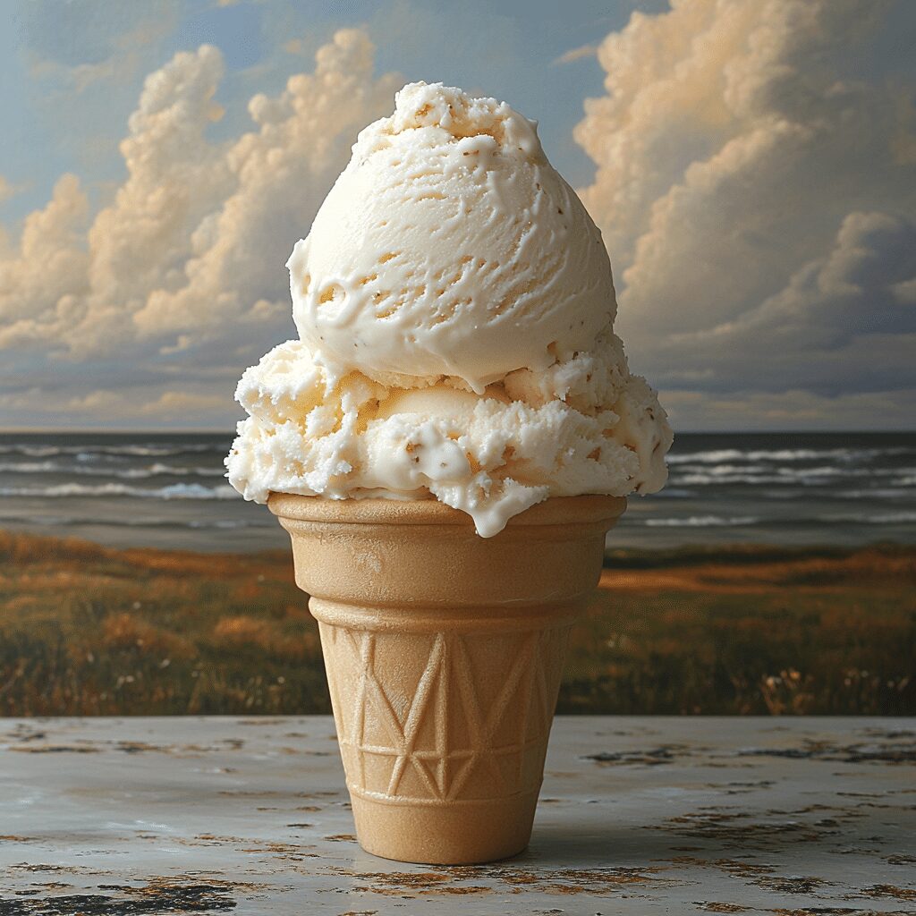 salty ice cream